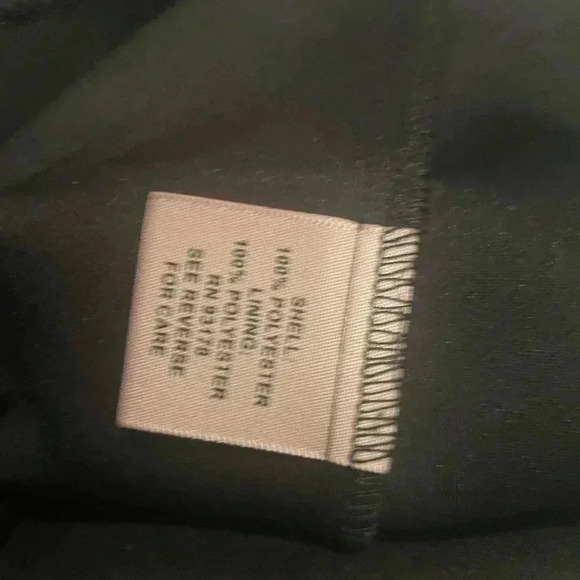 Philosophy black timeless straight fit A line classic office lined midi skirt 12 - Picture 3 of 5